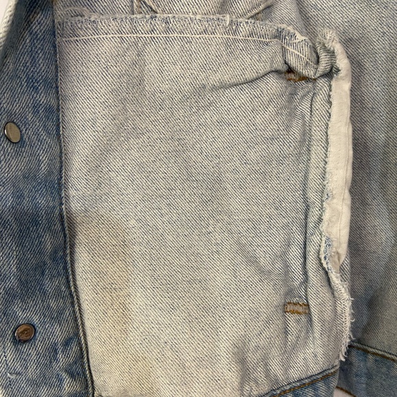 Vintage Levis USA Trucker 70507 0234 80-90's Light Wash Denim Jacket Men's Small - Picture 7 of 12